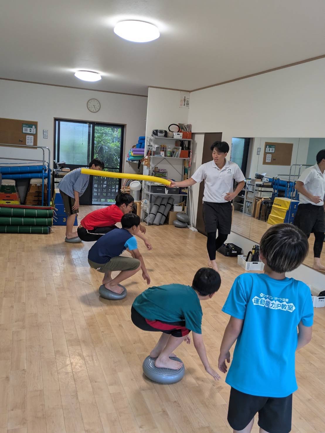 親子レッスンの様子